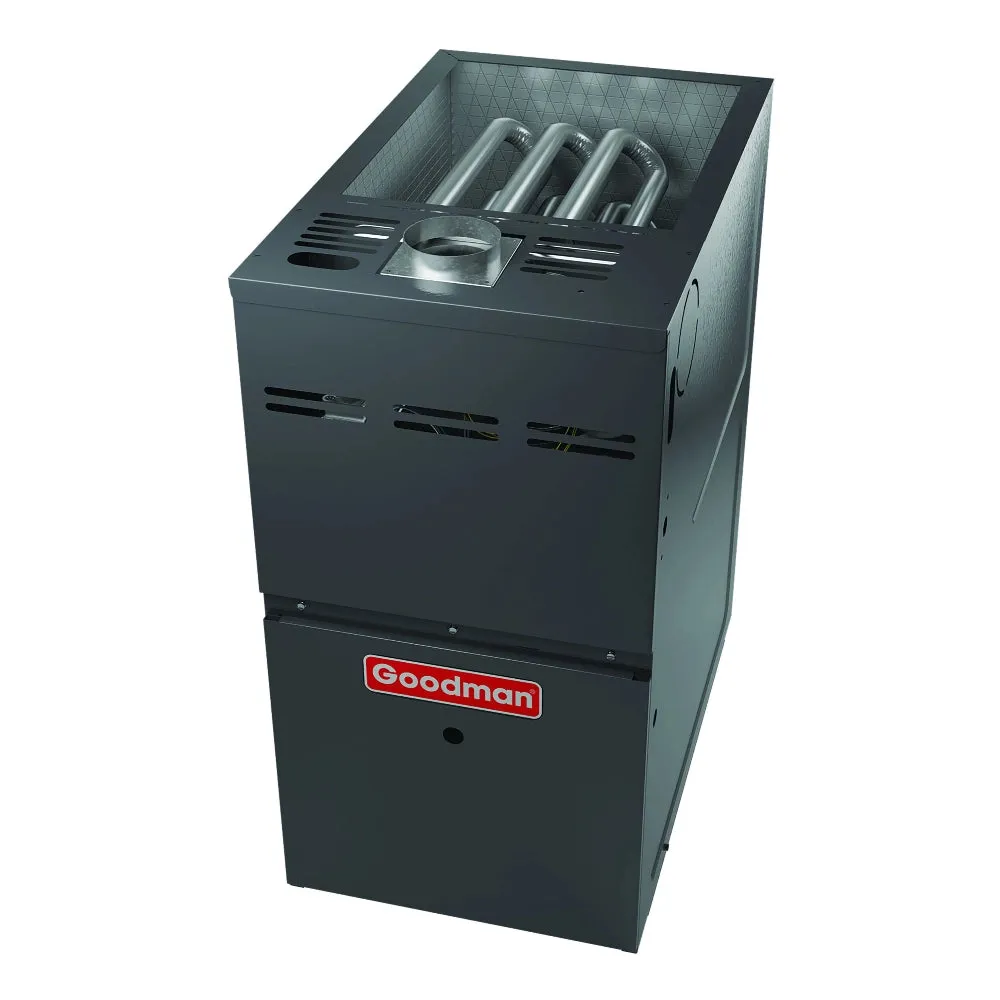 100,000 BTU 80% AFUE Upflow/Horizontal Single Stage Goodman Gas Furnace Model GR9S801005CX