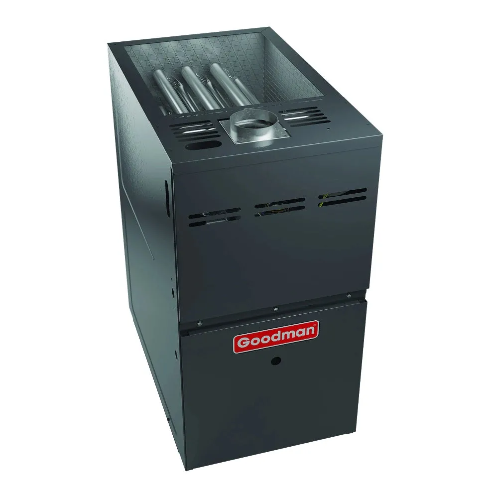 100,000 BTU 80% AFUE Upflow/Horizontal Single Stage Goodman Gas Furnace Model GR9S801005CX