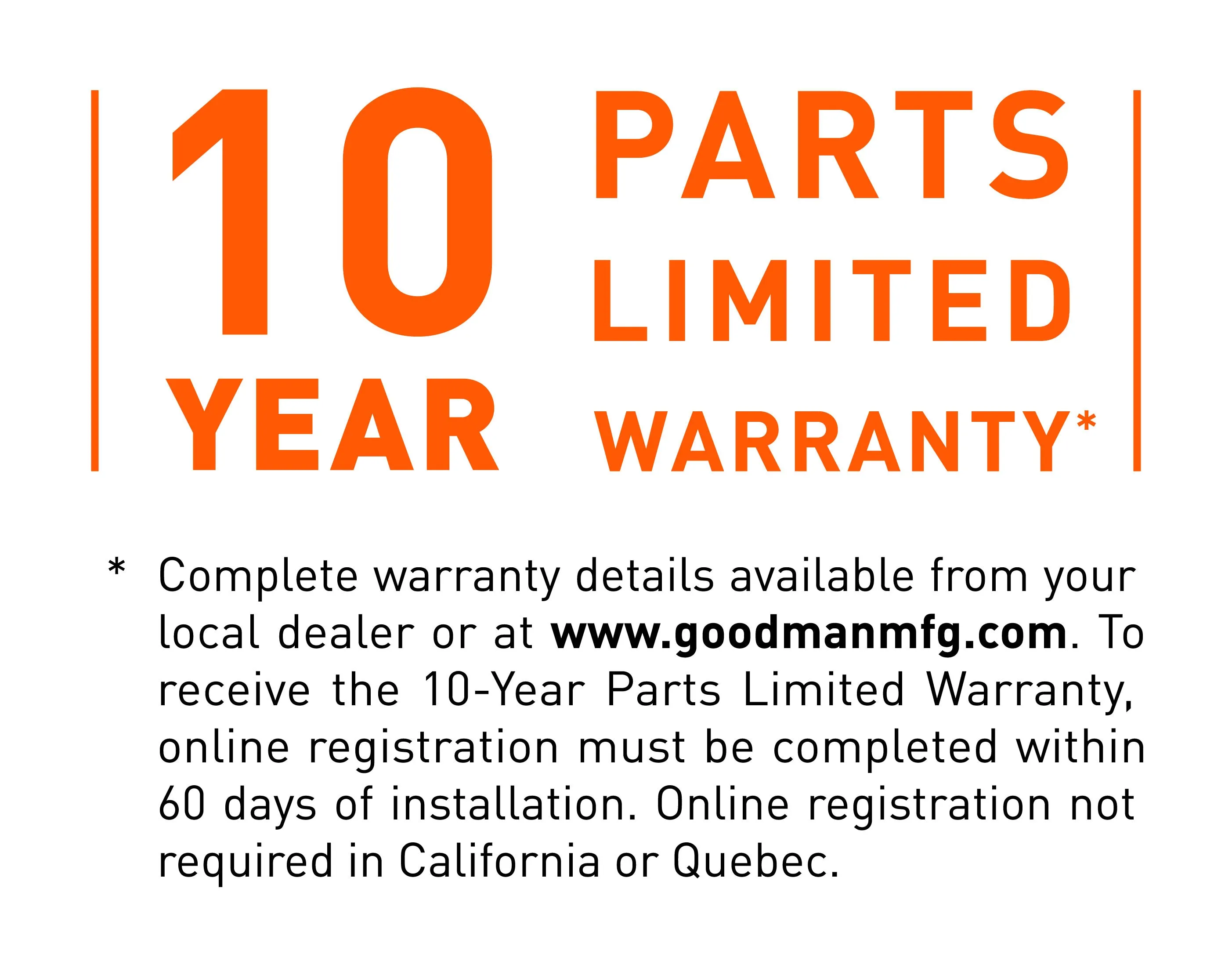 100,000 BTU 80% AFUE Upflow/Horizontal Single Stage Goodman Gas Furnace Model GR9S801005CX