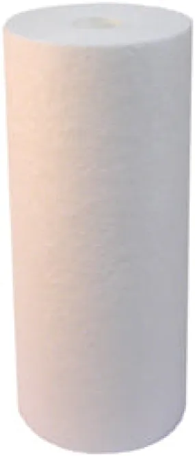 10" Big Blue Sediment Water Filter | 5 Micron Filtration Rating | Melt-Blown Polypropylene Depth Filter