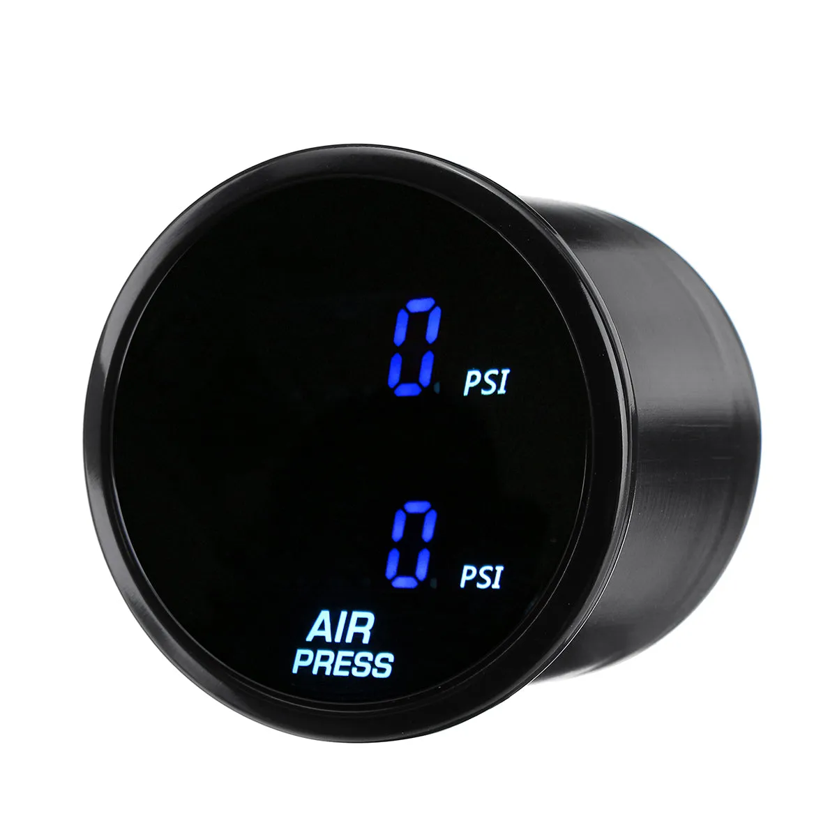 2'' 52mm LED Dual Digital Air Pressure Gauge PSI Air Suspension Meter with Sensors