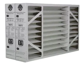 2 Pack of X6670 Lennox OEM Merv 11 Filter Media 16'X25'X5' Fits X6660 HCC16-28 Genuine Lennox X6670