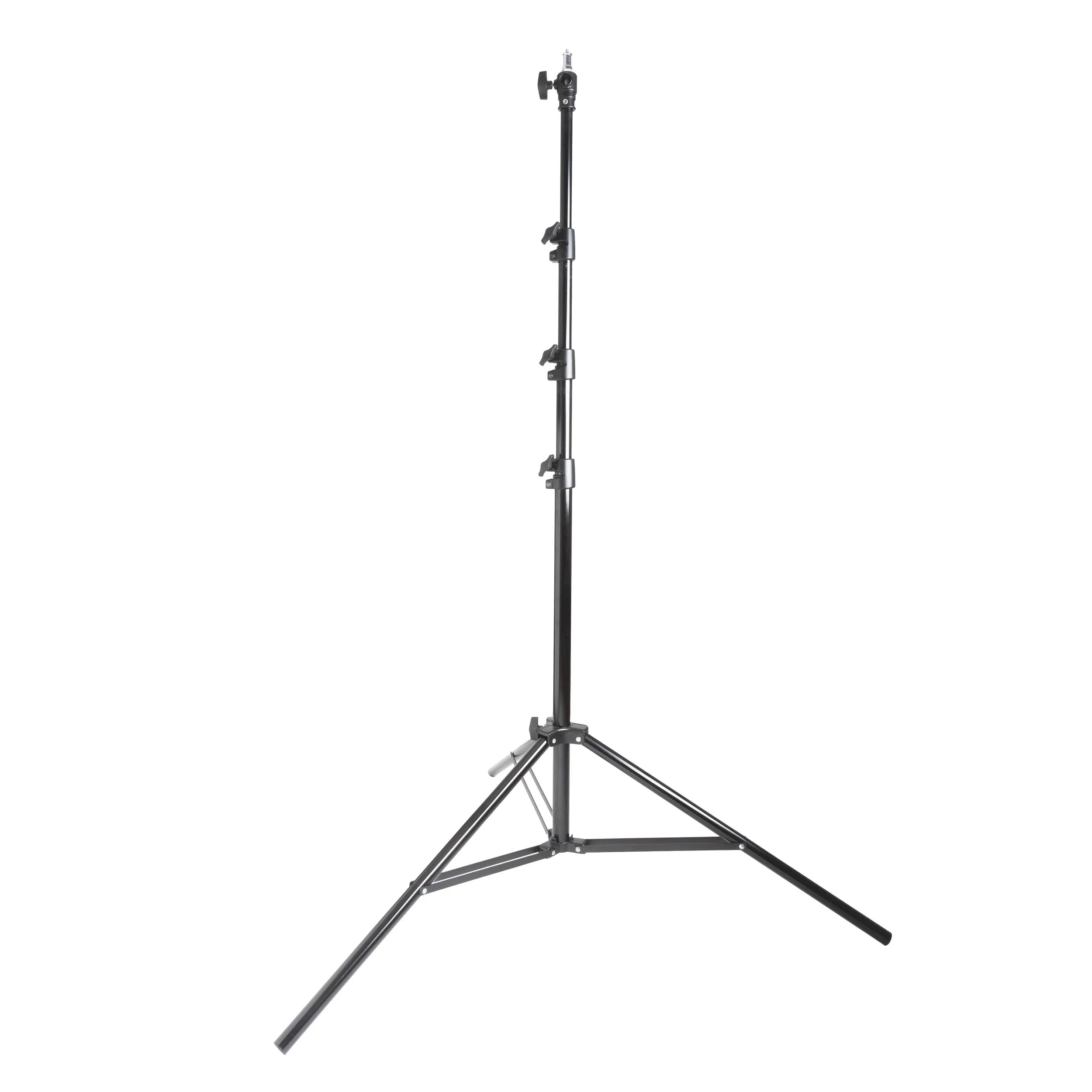 240cm Air-Cushioned Studio Light Stand with Background Reflector Clamp