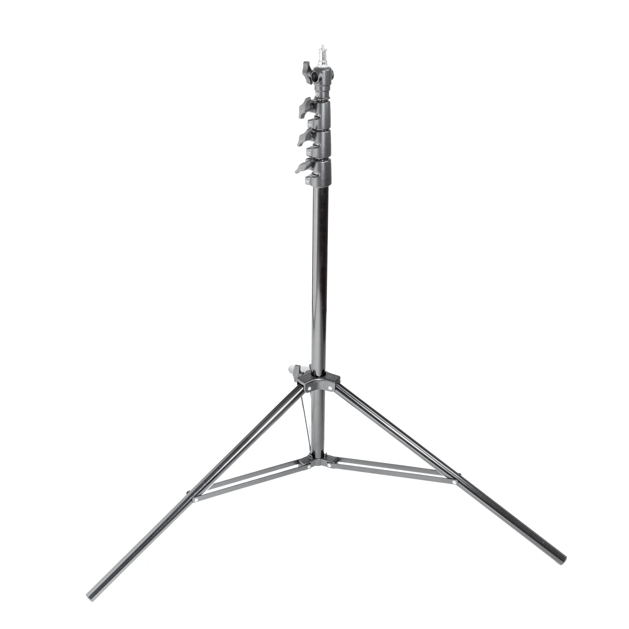 240cm Air-Cushioned Studio Light Stand with Background Reflector Clamp