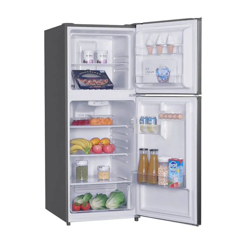 24" Wide 10 cu.ft.Top Freezer Refrigerator Stainless