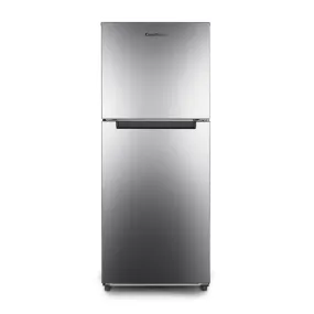 24" Wide 10 cu.ft.Top Freezer Refrigerator Stainless