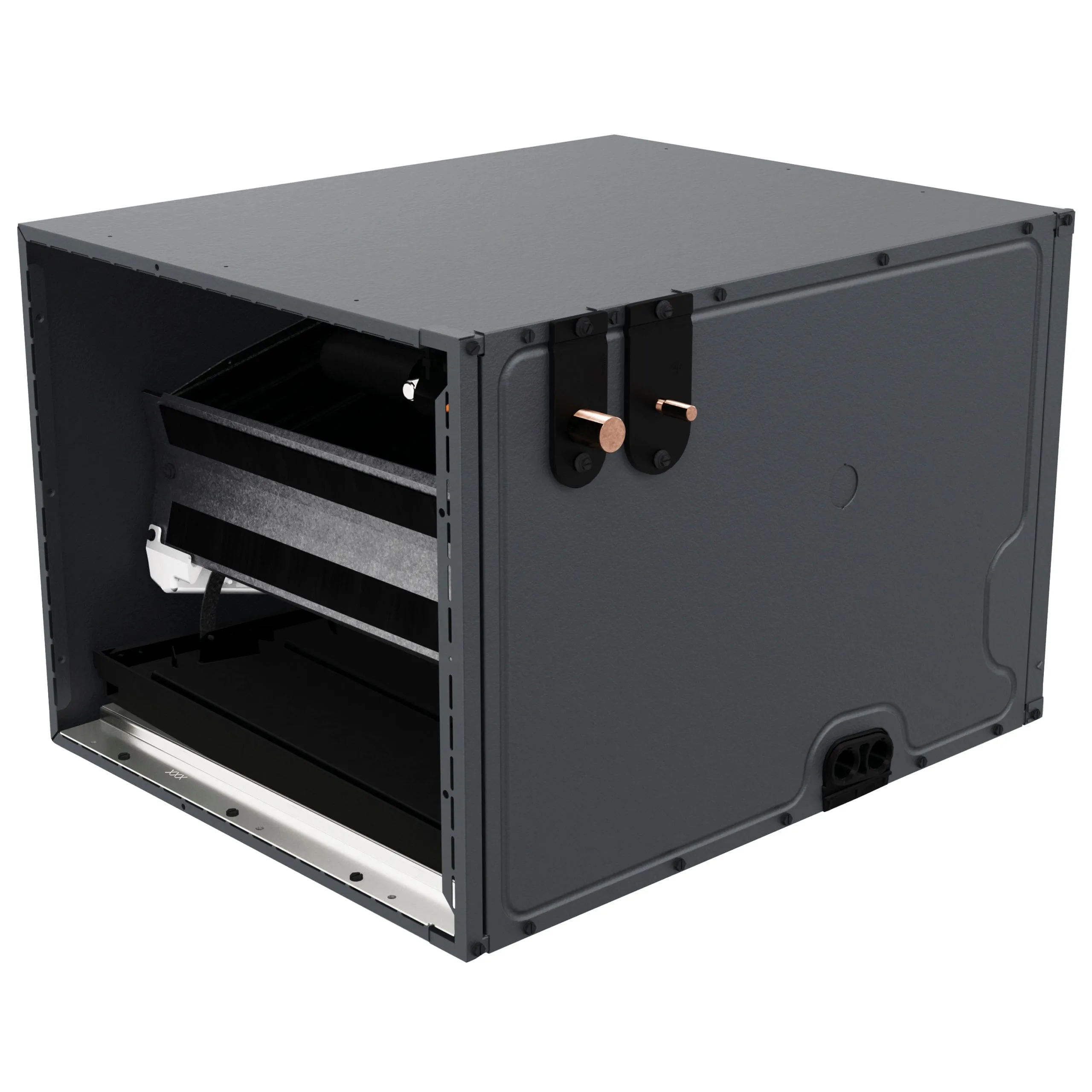 2.5 Ton Cooling - Goodman Air Conditioner   Coil System - 13.4 SEER2 - 17.5" Coil Width Horizontal Installation