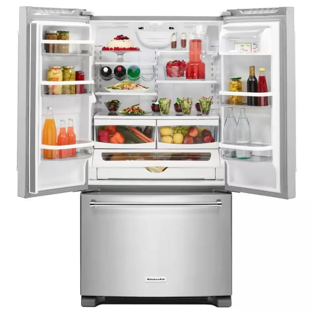 25.2 Cu. Ft. French Door Refrigerator in Stainless Steel