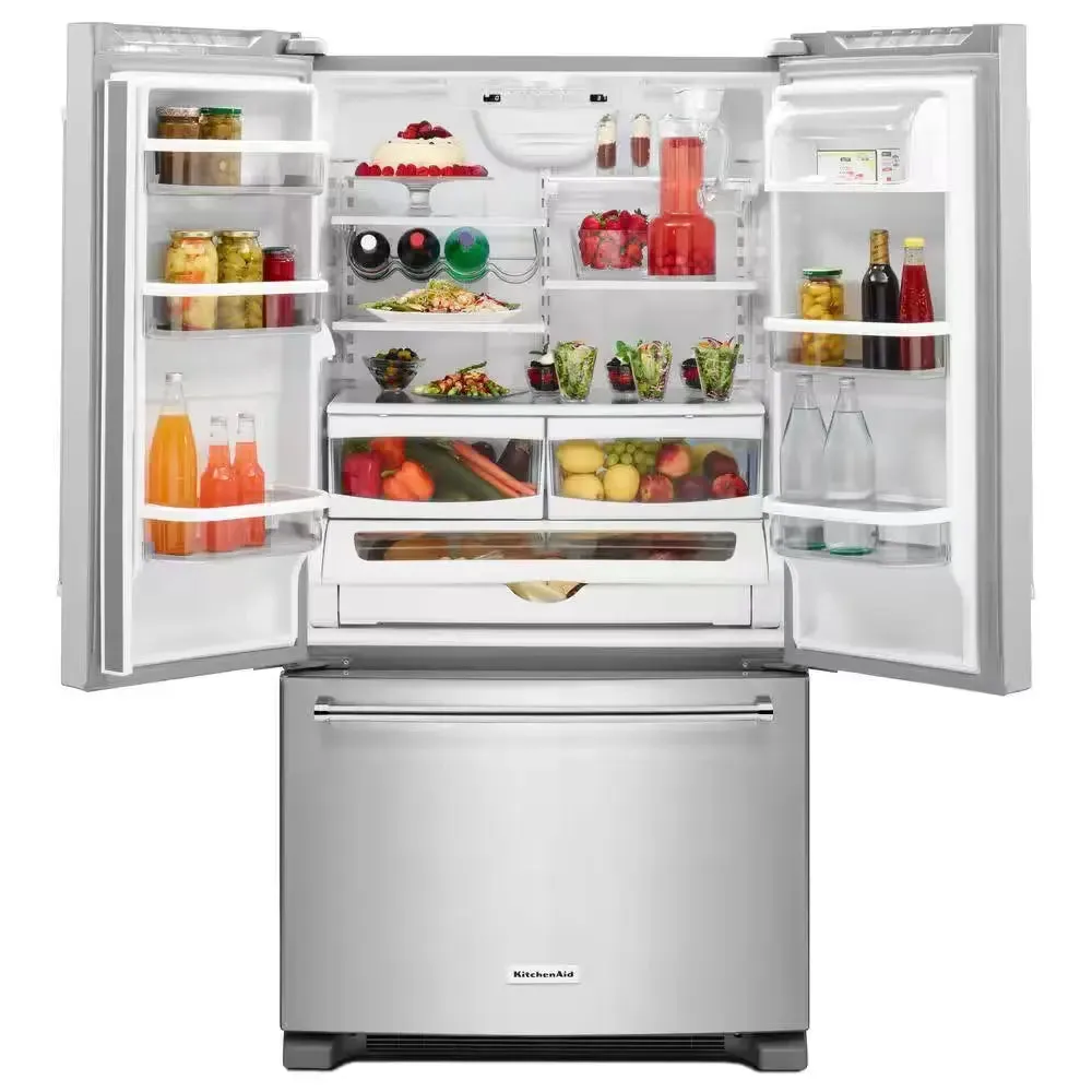 25.2 Cu. Ft. French Door Refrigerator in Stainless Steel