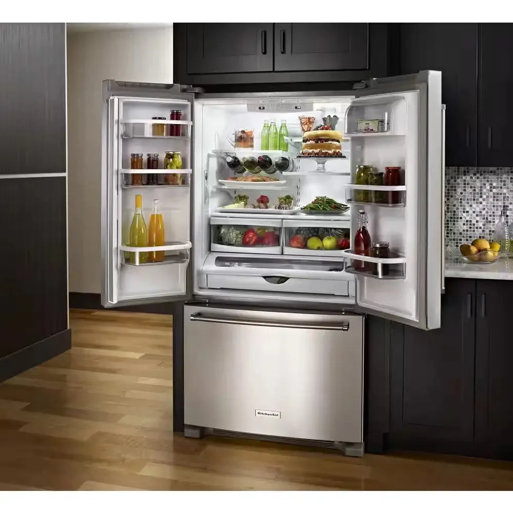 25.2 Cu. Ft. French Door Refrigerator in Stainless Steel