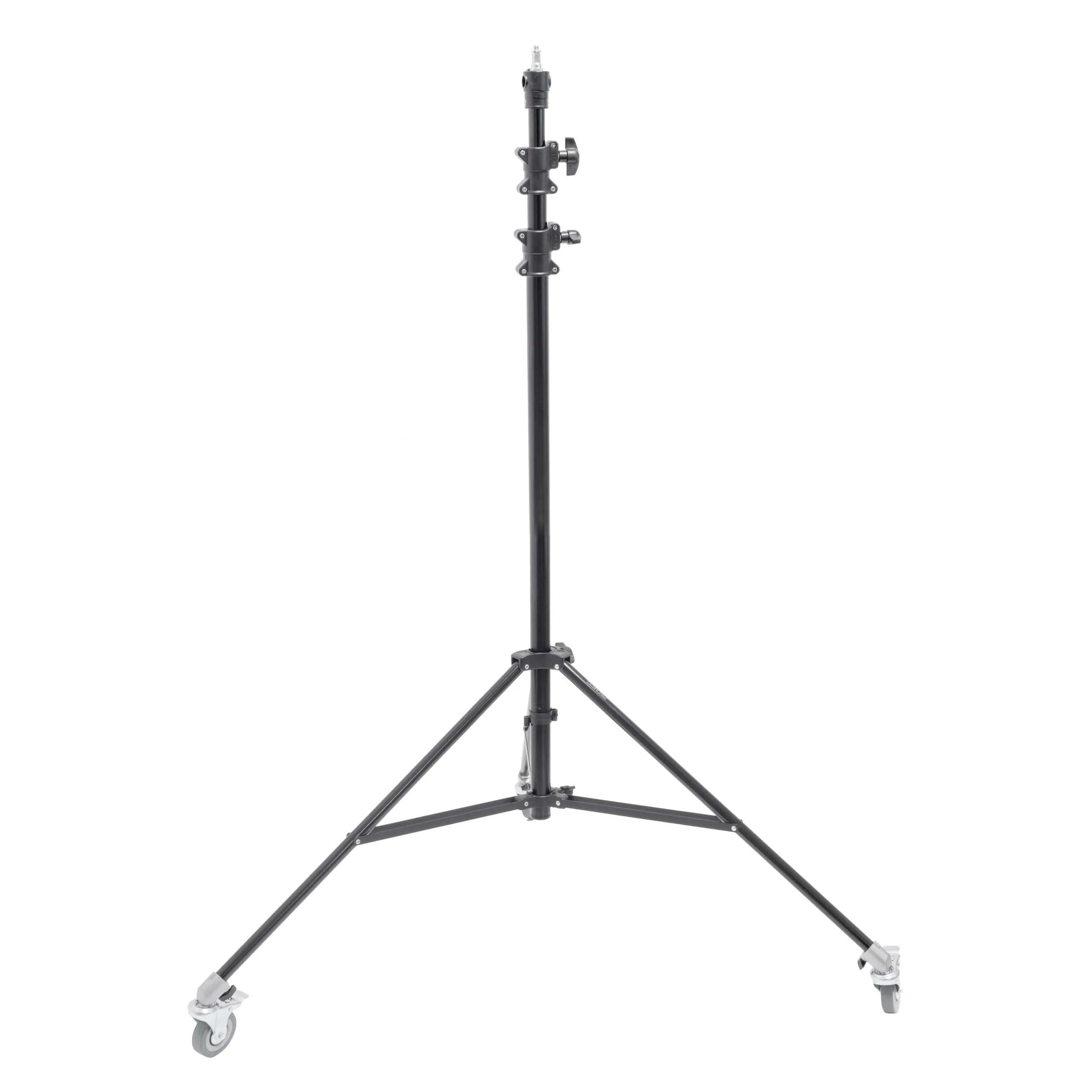 300cm Air-Cushioned Master Light Stand and Caster Wheels Bundle