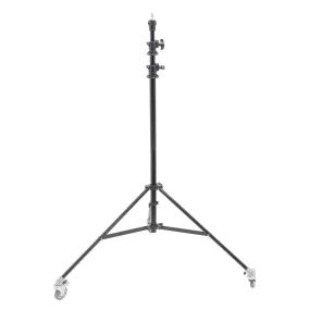 300cm Air-Cushioned Master Light Stand and Caster Wheels Bundle
