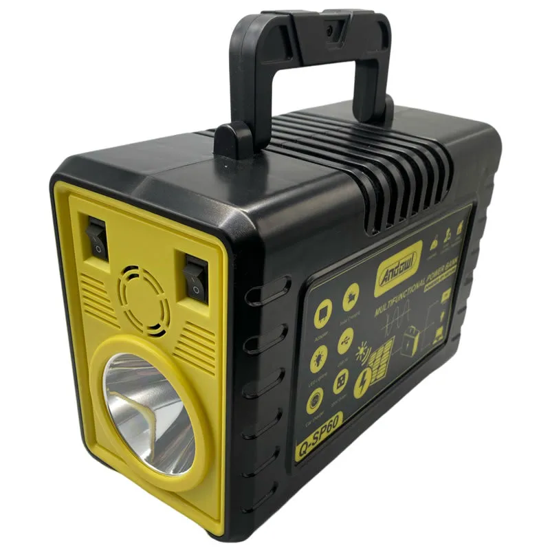 300W 220V/110V Solar Pure Sine Wave Mobile Energy Storage Power Supply Q-Sp60