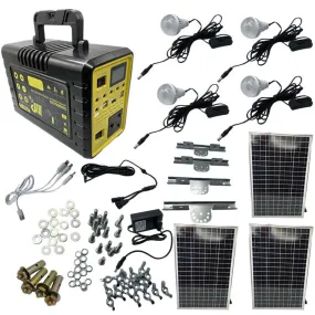 300W 220V/110V Solar Pure Sine Wave Mobile Energy Storage Power Supply Q-Sp60