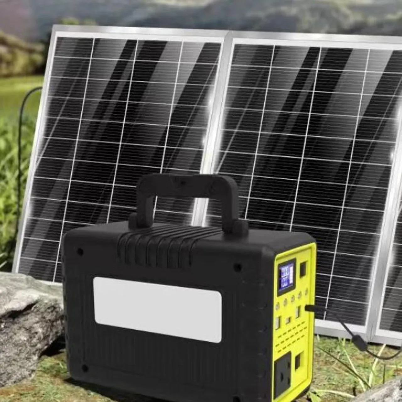 300W 220V/110V Solar Pure Sine Wave Mobile Energy Storage Power Supply Q-Sp60