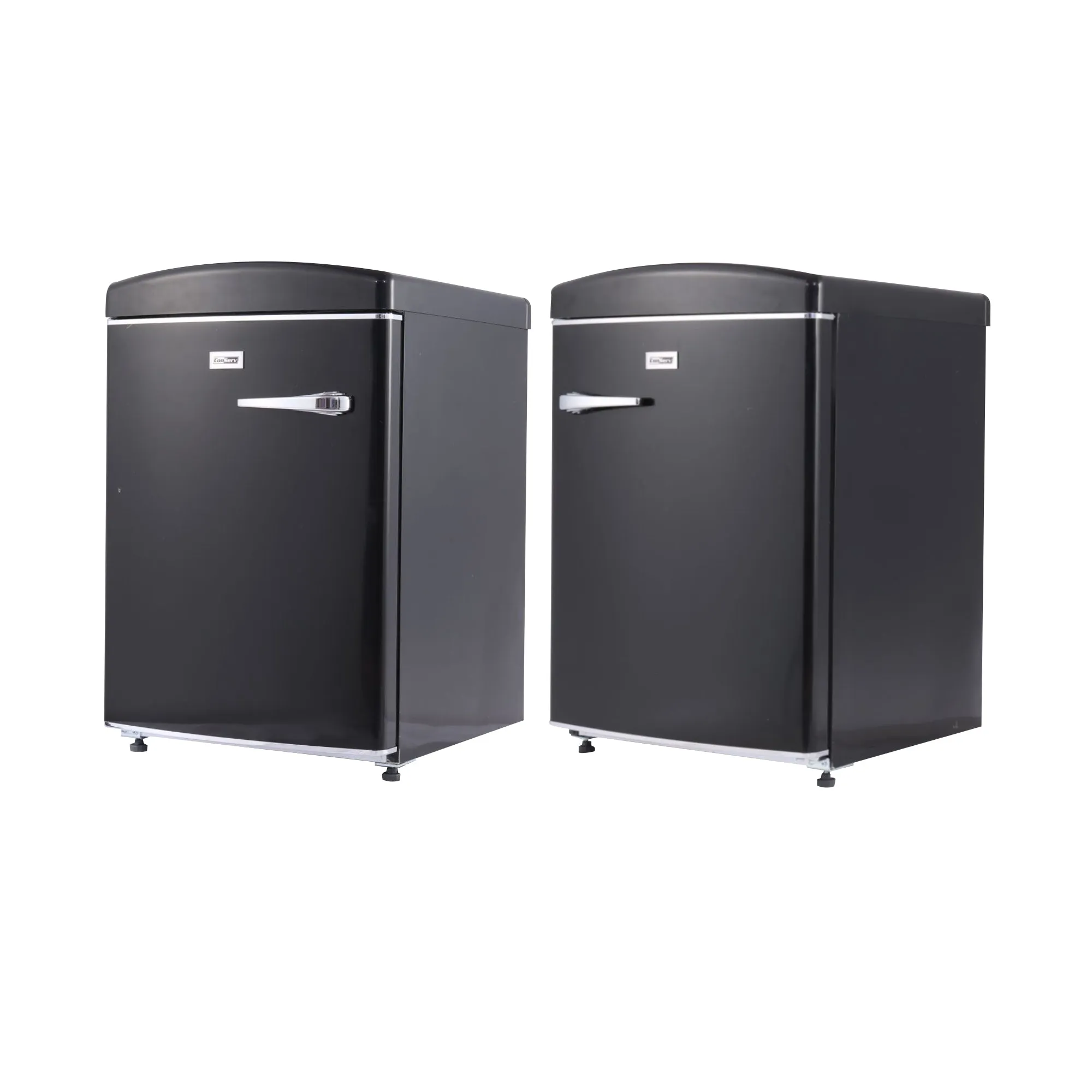 3.2 cu.ft. Frost Free Retro Convertible Refrigerator-Freezer Set