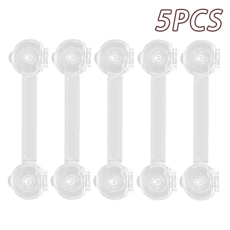 5PCS/Lot Multi-functional Baby Safety Lock Buckle