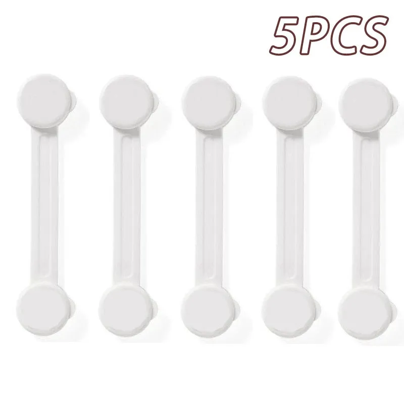 5PCS/Lot Multi-functional Baby Safety Lock Buckle
