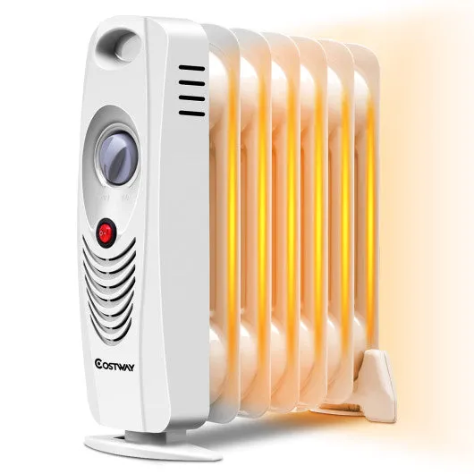 700 W Portable Mini Electric Oil-Filled Radiator Heater