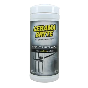 716R CeramaBryte 35 Count Stainless Steel Cleaning Wipes