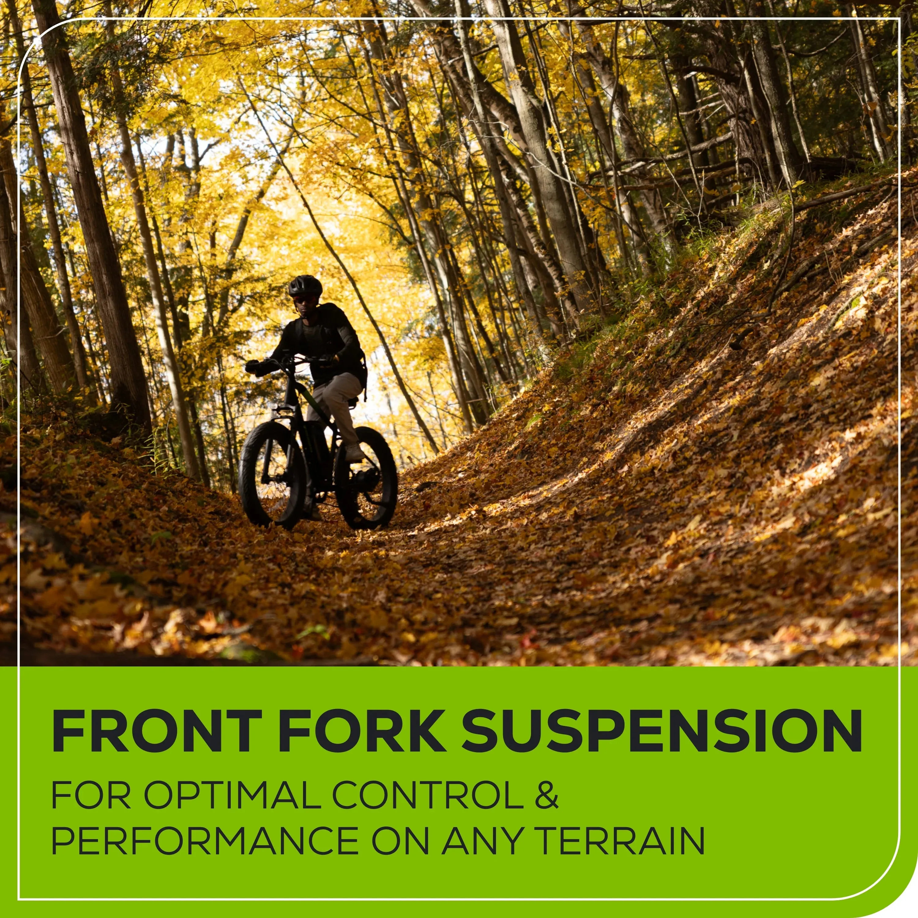 80V VENTURE Series 26-inch Fat Tire Electric Mountain Bike