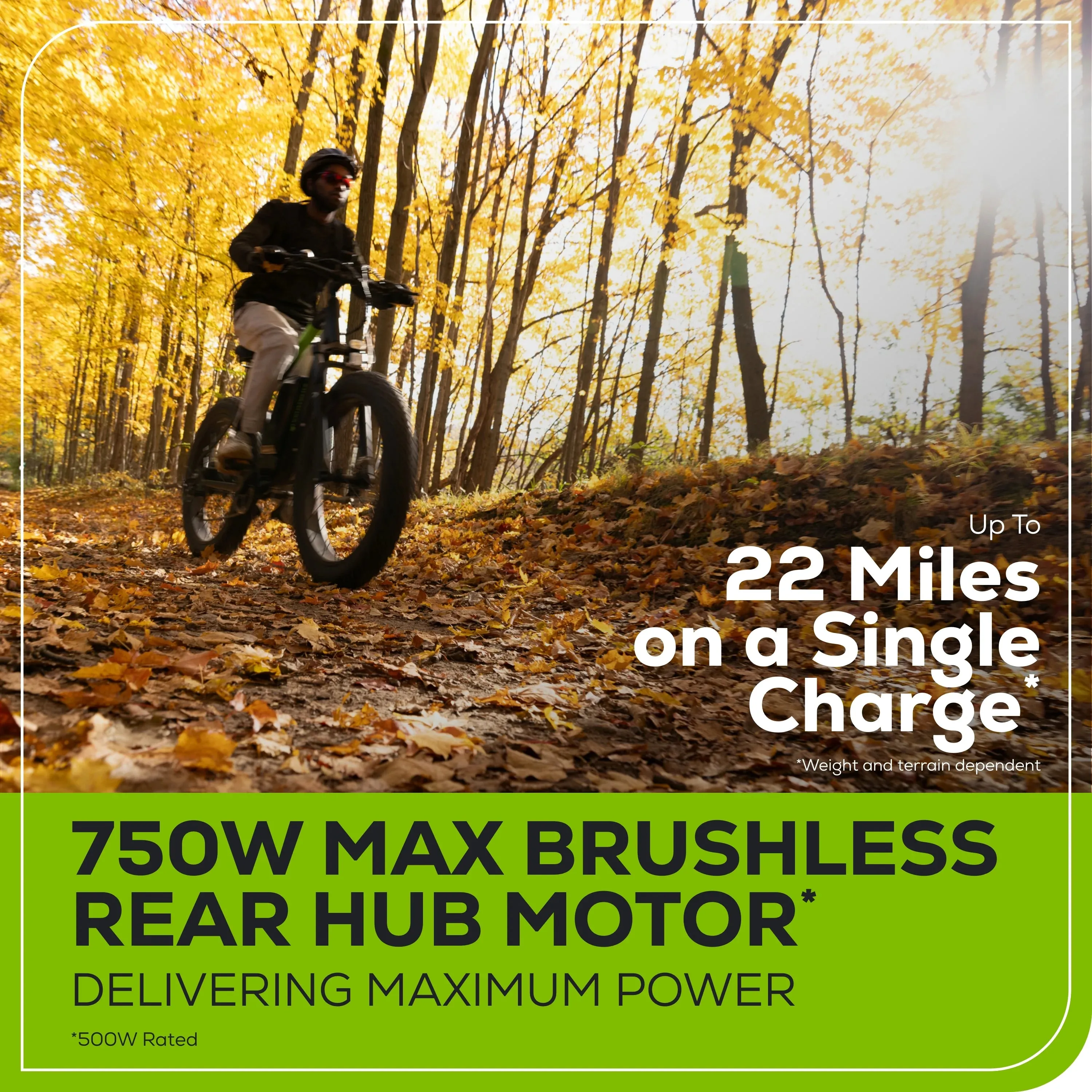 80V VENTURE Series 26-inch Fat Tire Electric Mountain Bike