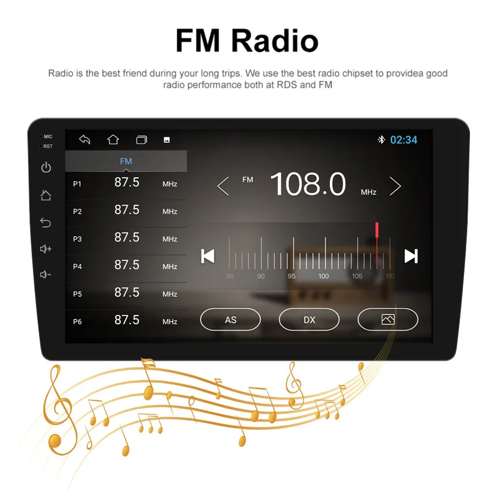 9 Inch Android 11 Car Player Bluetooth Hands-free HD Touch Screen