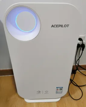 ACEPILOT air purifier, three-dimensional, can eliminate bacteria, pollen, smoke, pet dander, mold odor