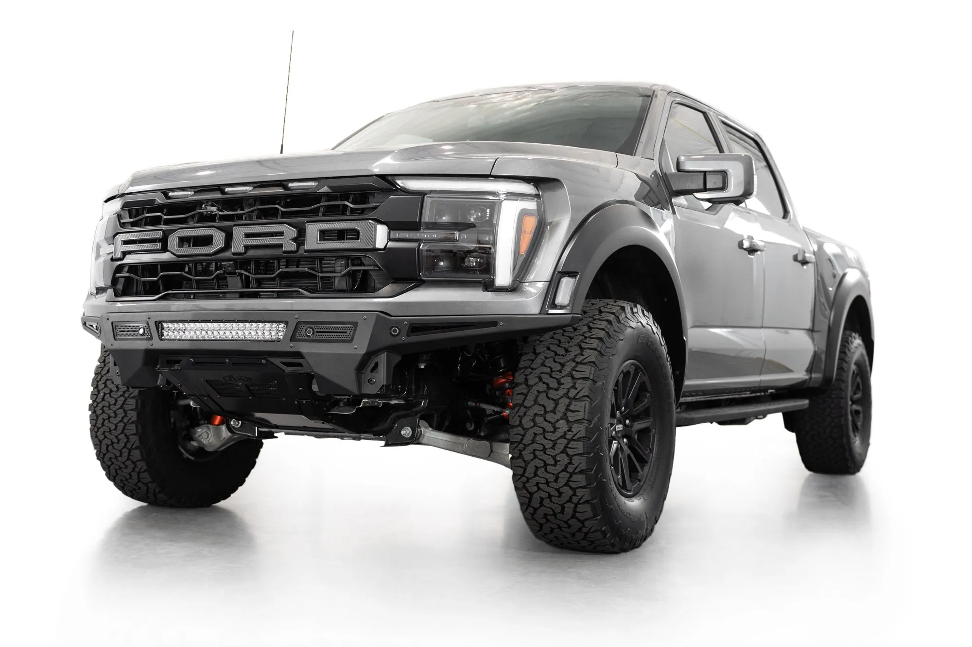 Addictive Desert Designs Rock Fighter Front Bumper - 2021  Ford F-150 Raptor - F210185080103