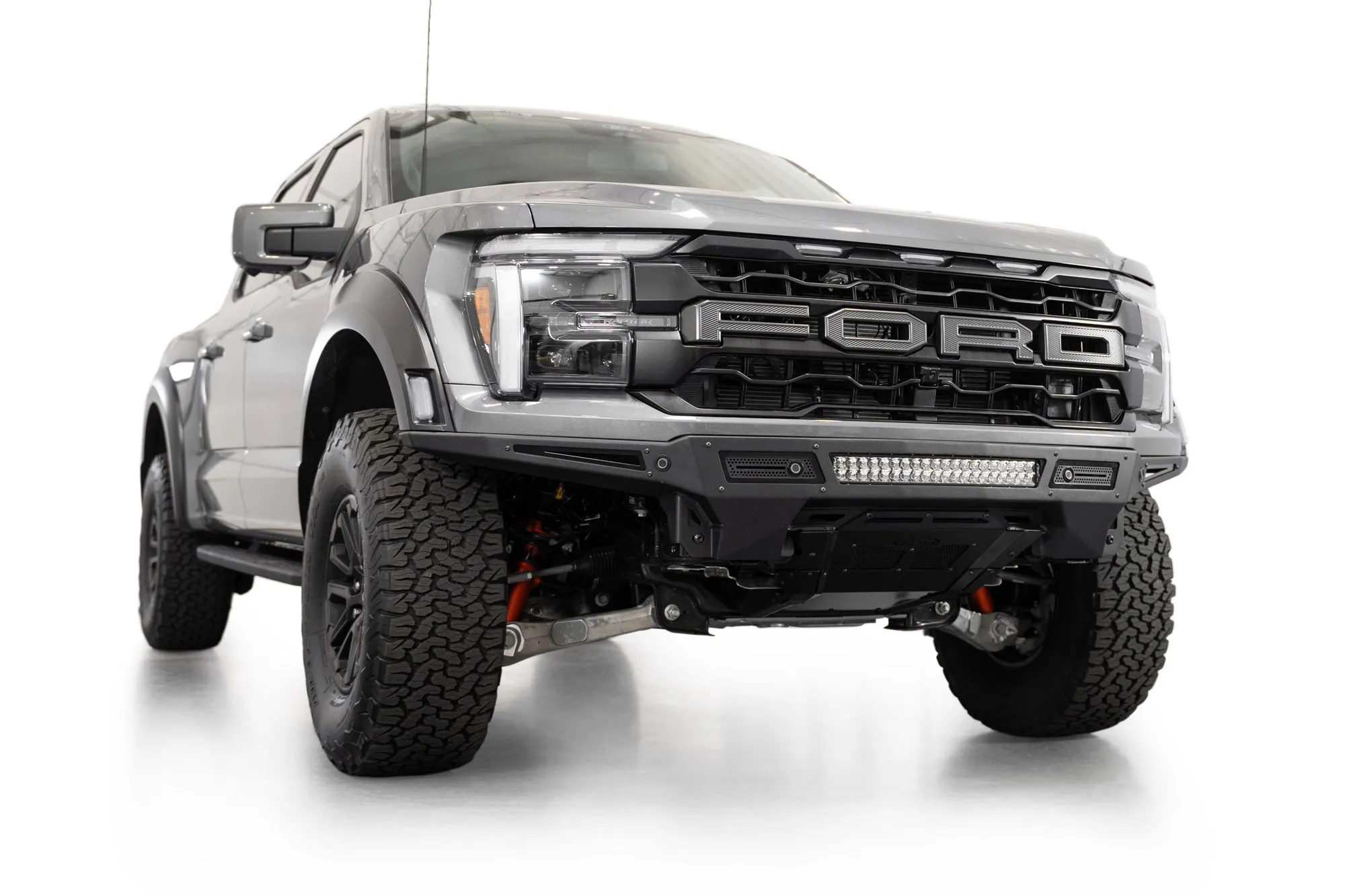 Addictive Desert Designs Rock Fighter Front Bumper - 2021  Ford F-150 Raptor - F210185080103