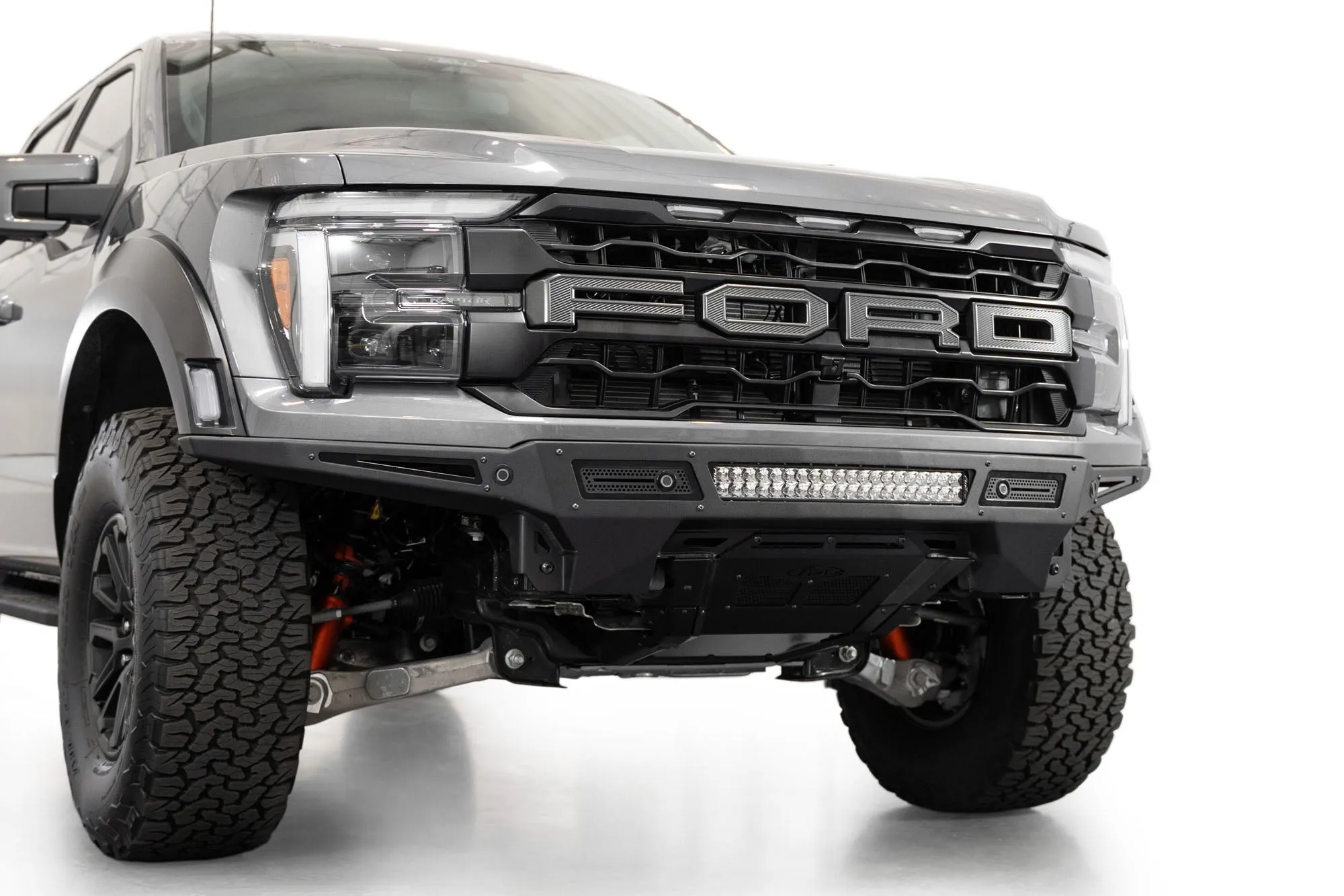 Addictive Desert Designs Rock Fighter Front Bumper - 2021  Ford F-150 Raptor - F210185080103