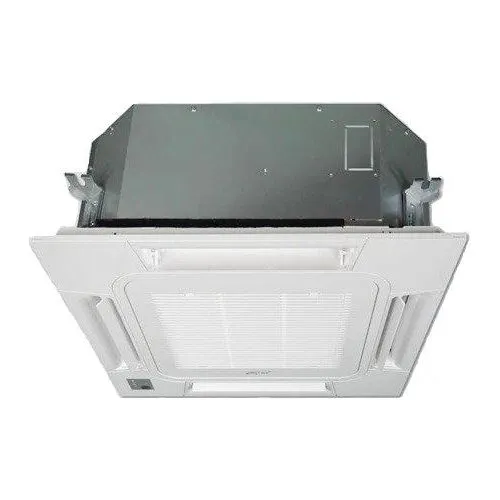 Air-Con 18,000 BTU 22 SEER 2-Zone Ceiling Cassette 9K 9K Mini-Split Heat Pump System