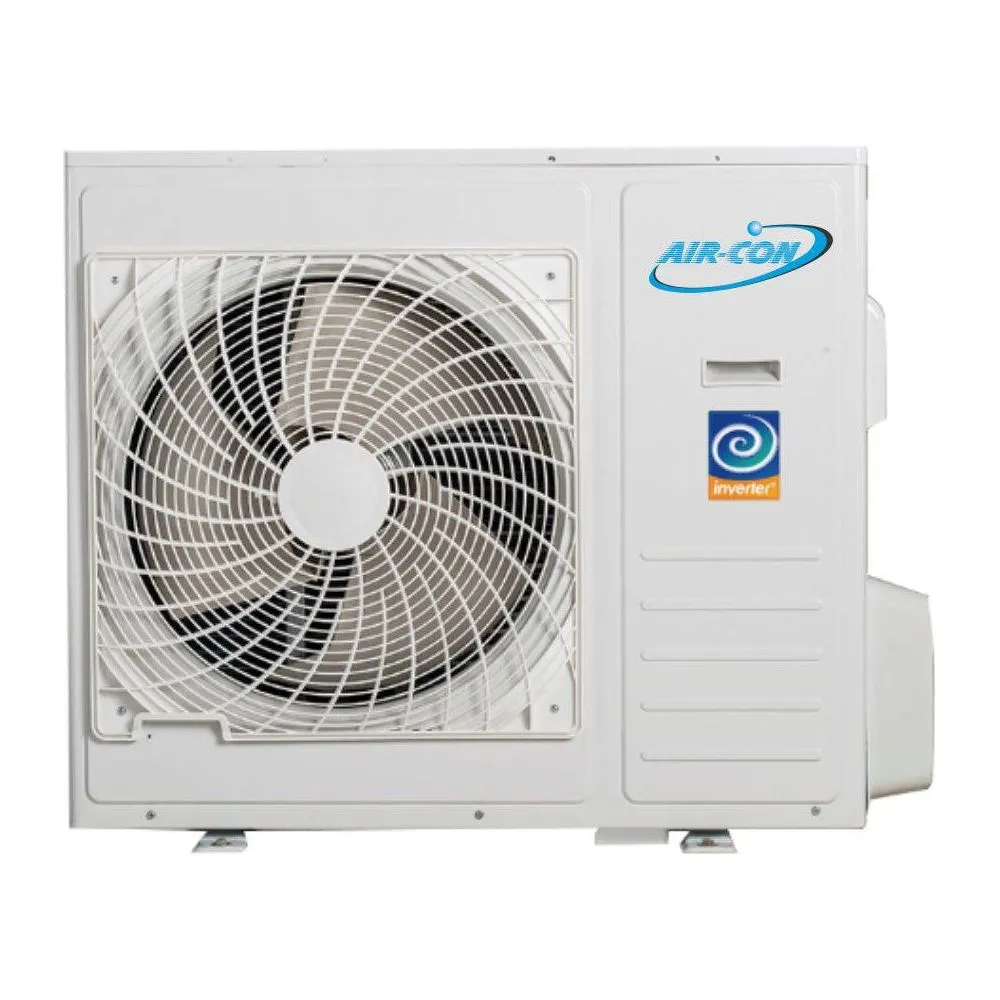 Air-Con 24,000 BTU 22 SEER 2-Zone Wall Mounted 12K 12K Mini-Split Heat Pump System