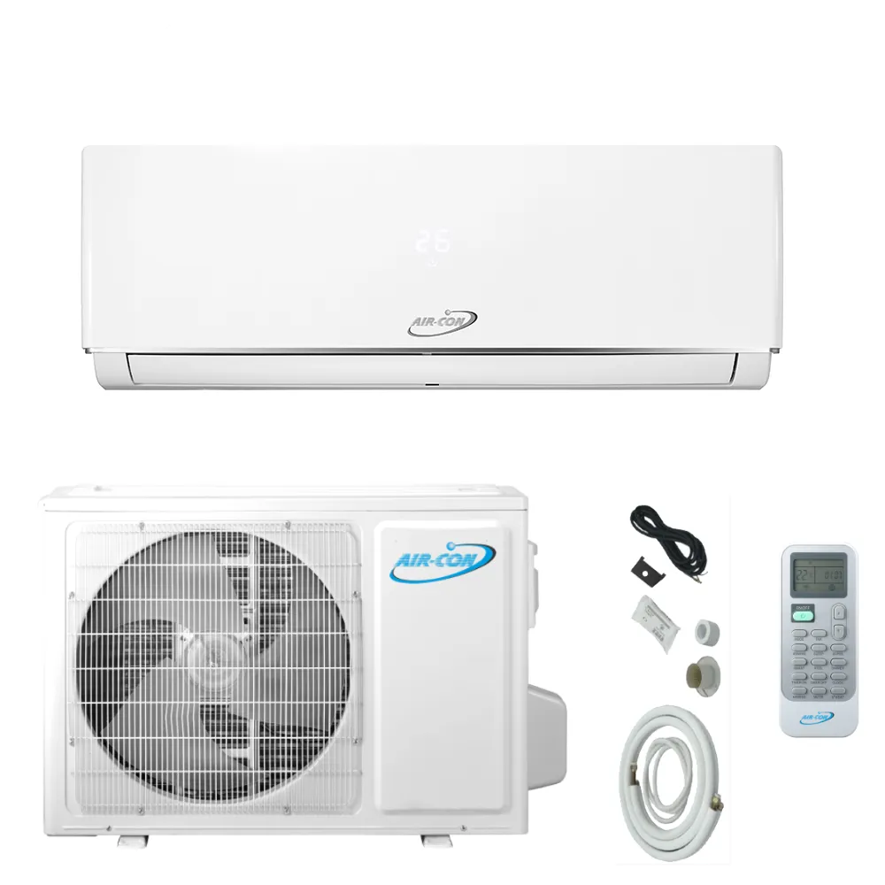 Air-Con Serene Series 18000 BTU 18 SEER Mini Split Air Conditioner 15ft Lineset & Wiring