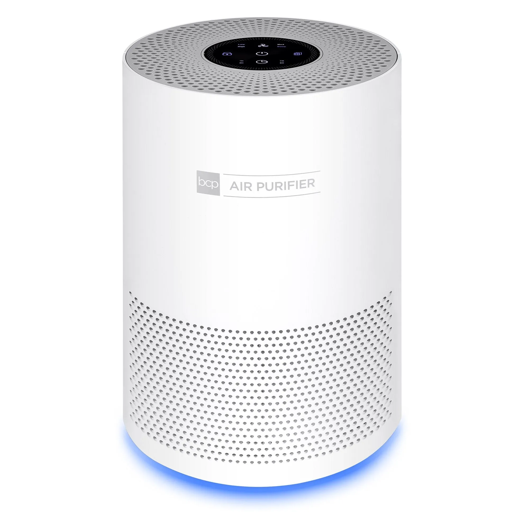 Air Purifier w/ True HEPA Filter, 3-Speed Fan, Timer, Sleep Mode, Child Lock