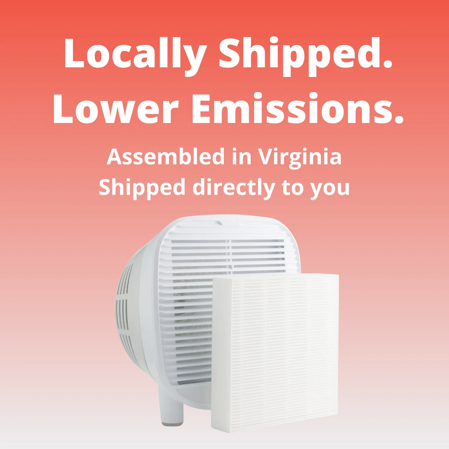 AirMend™ Medium Room HEPA Air Purifier