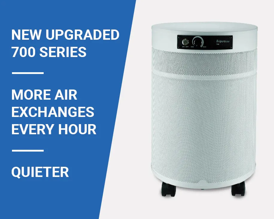 Airpura F700DLX Air Purifier Cleaner Extra Formaldehyde VOCs and Particles 2500 sq. ft. New