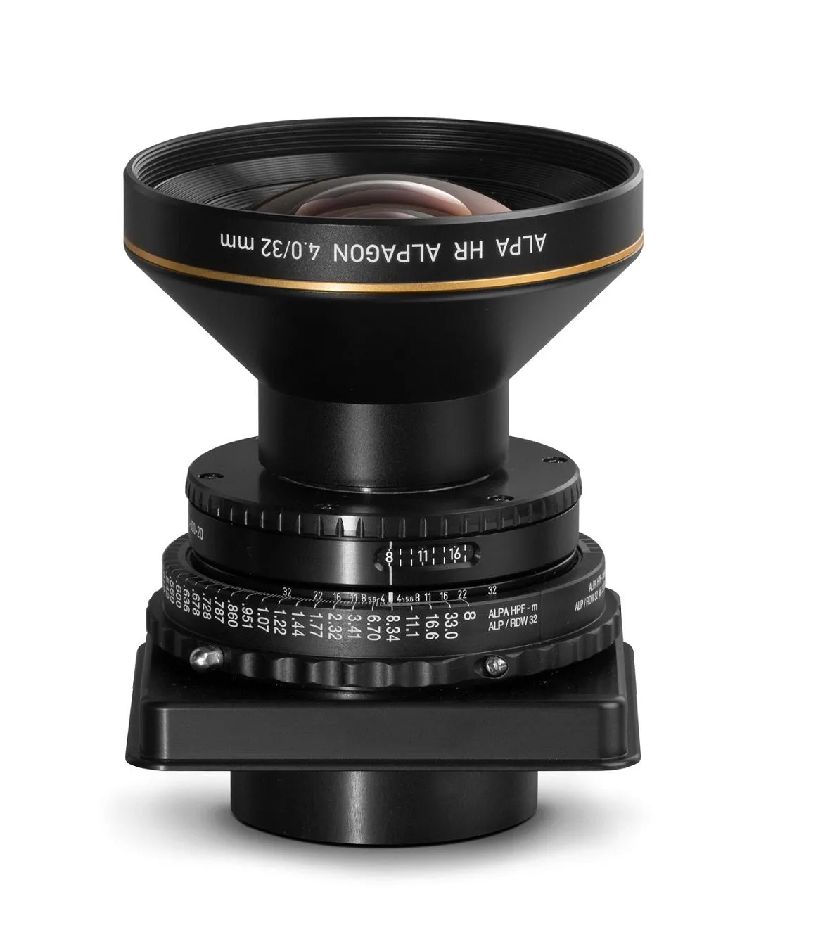 ALPA Rodenstock 32mm f/4 HR Alpagon Lens, Aperture Only, SB17