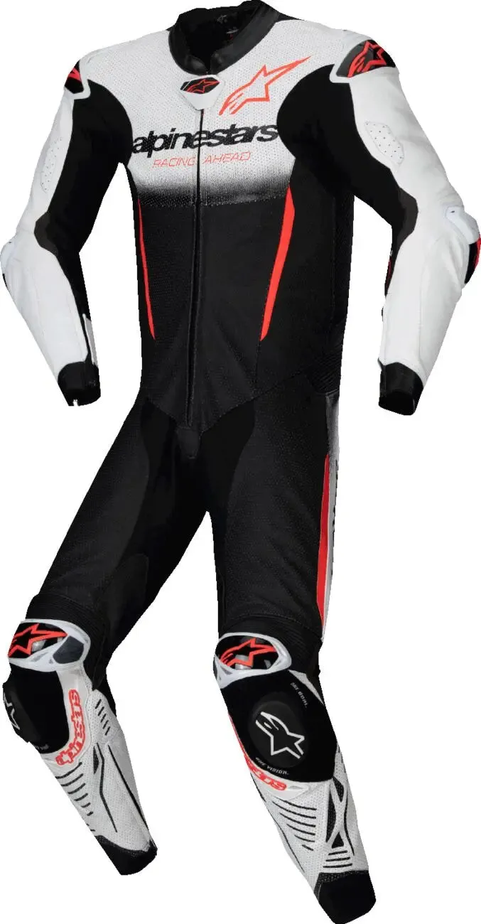 Alpinestars GP-R7 One Piece Leather Suit White / Black / Red
