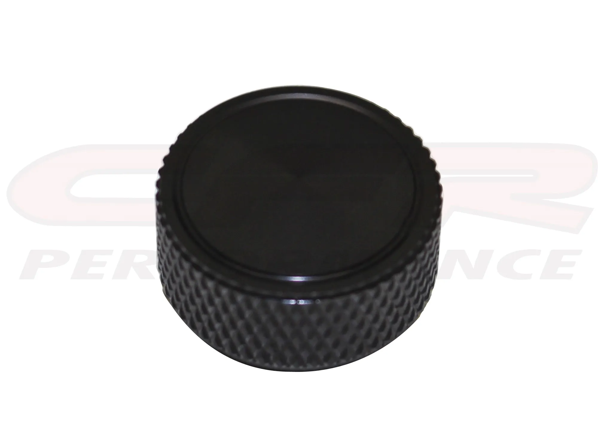 ALUMINUM KNURLED AIR CLEANER NUT 1-4-20 - BLACK