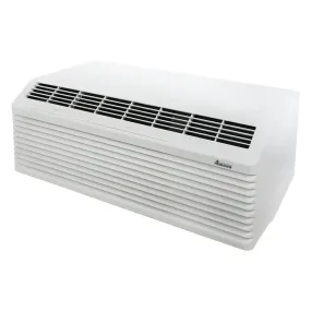 Amana PTC123J25AXXX 11,900 BTU Packaged Terminal Air Conditioner with Electric Heat, 15 AMP, and NEMA 6-15 LCDI Cord