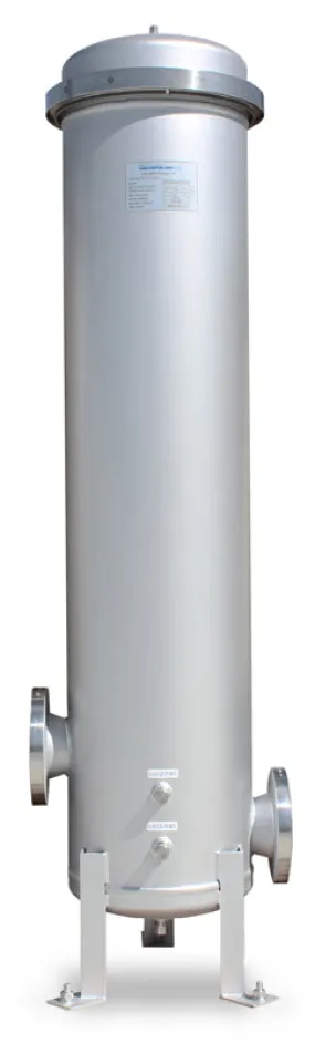 AMI Stainless Steel Filter Housing | 336 GPM | 12x 40" Cartridges | 304 SS