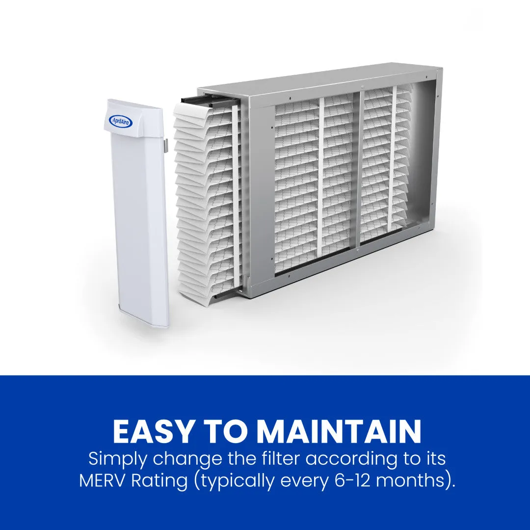 AprilAire 1410 Whole-House Air Purifier - 16"x25" Nominal Filter Size