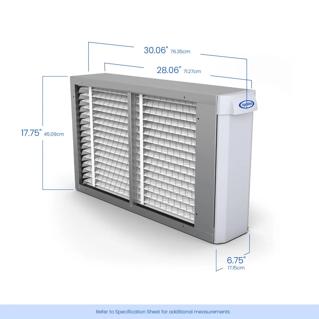 AprilAire 1410 Whole-House Air Purifier - 16"x25" Nominal Filter Size