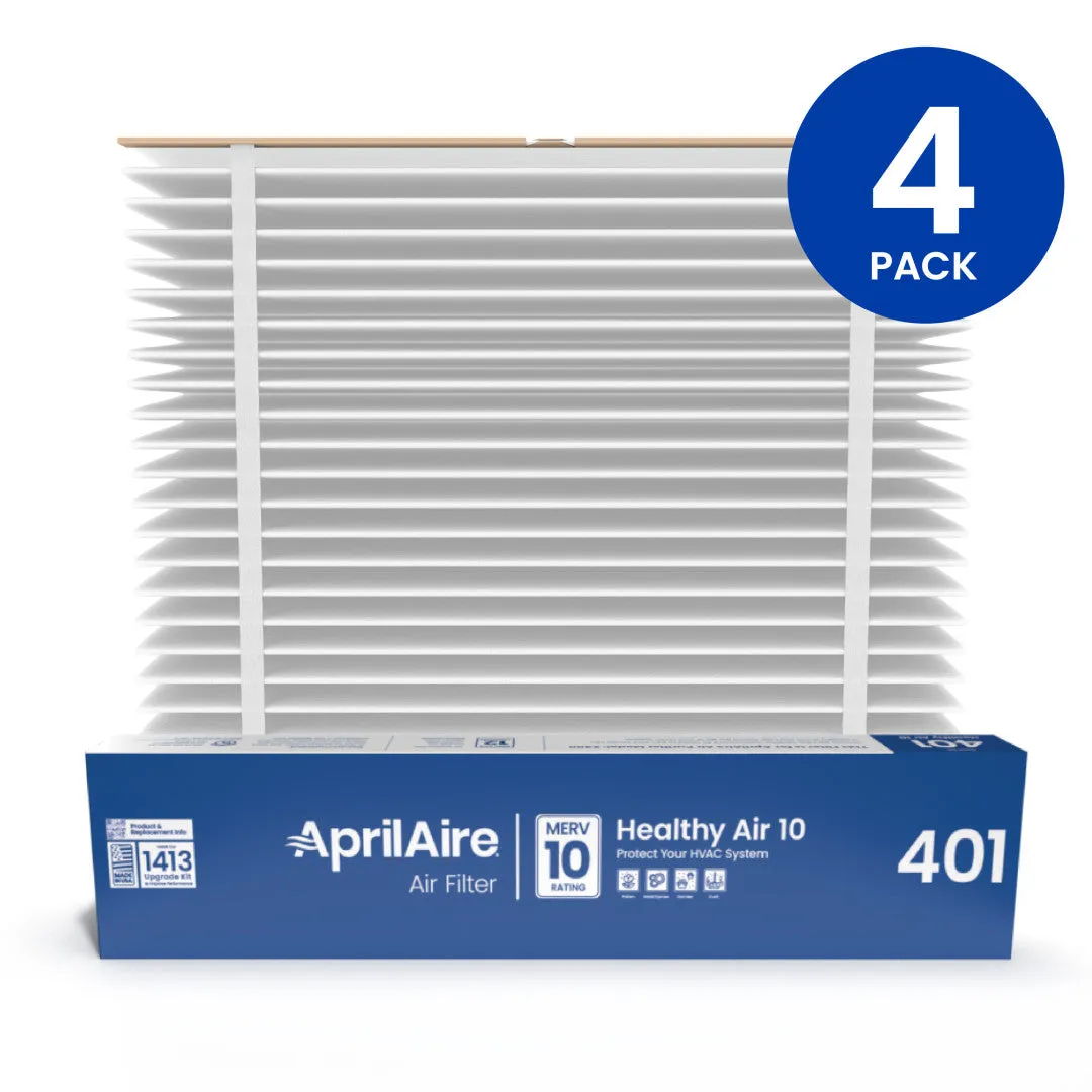 AprilAire 401 MERV 10 Air Filter for Whole-House Air Purifier Models 2400, Space-Gard 2400