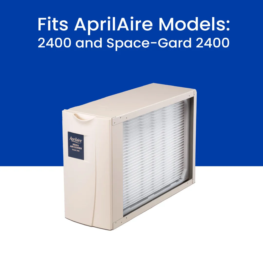 AprilAire 401 MERV 10 Air Filter for Whole-House Air Purifier Models 2400, Space-Gard 2400