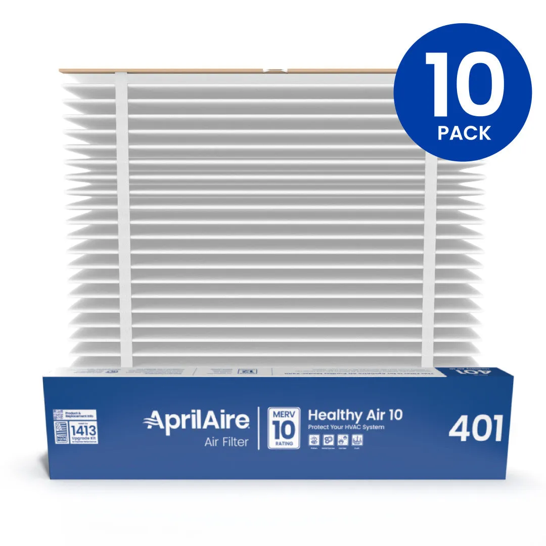 AprilAire 401 MERV 10 Air Filter for Whole-House Air Purifier Models 2400, Space-Gard 2400