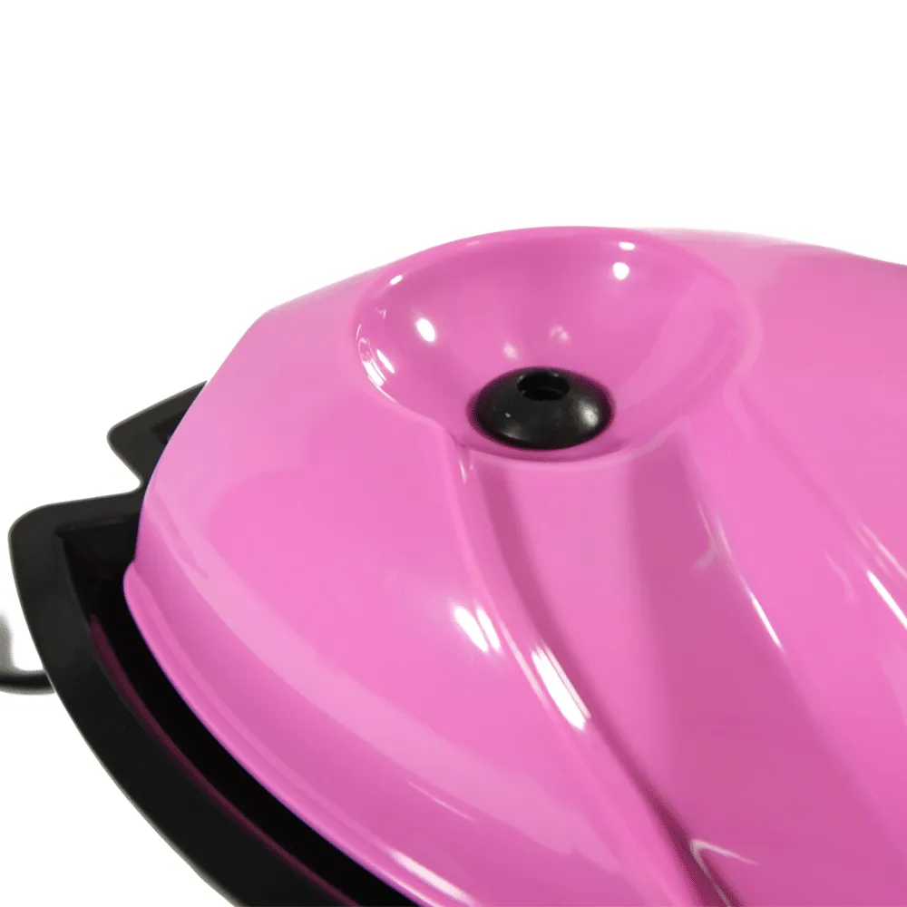 Auto Waterfall Pet Drinking Fountain Bowl - pink