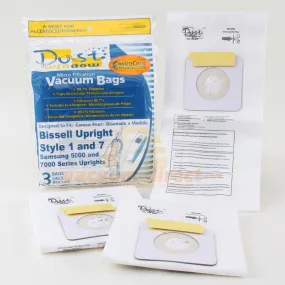 Bissell - Samsung Style 1 & 7  5000 & 7000 Vacuum Bags by EnviroCare 3 Pack #840DW