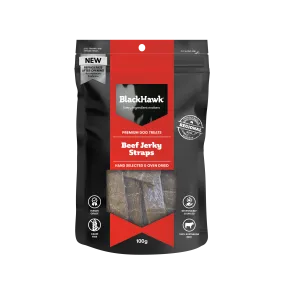 Black Hawk - Beef Straps Dog Treats (100g)